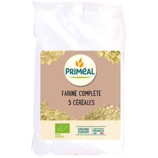 Primeal Primeal Vollkorn-5-Getreidemehl Bio 1 Kilogramm