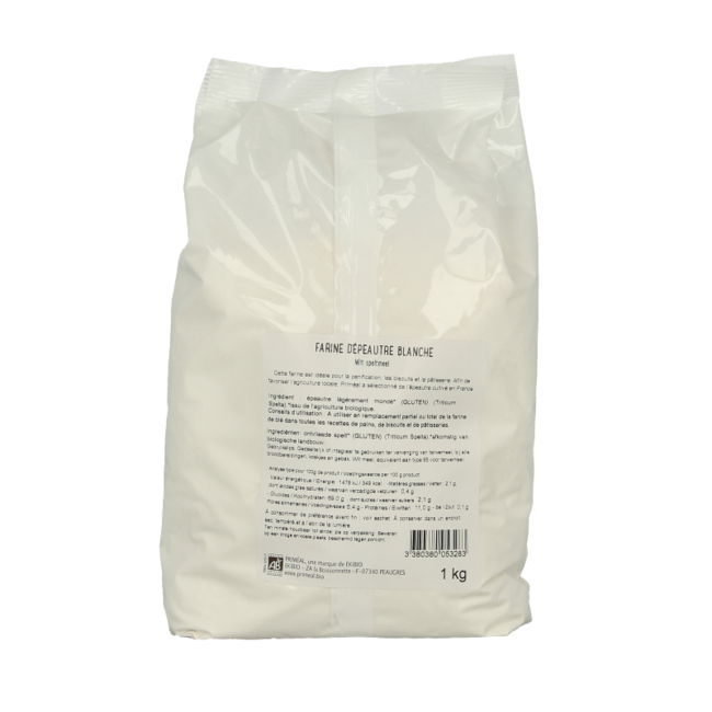 Biała mąka orkiszowa bio 1 Kilogram