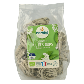 Primeal Tagliatelle de ajo oso ecológicos 250 g