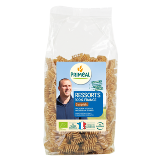 Primeal Primeal Organic Wholewheat Marziani Spirals 500g