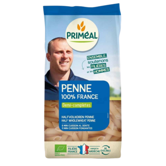 Primeal Primeal Penne semi-integrales bio 500 gramos