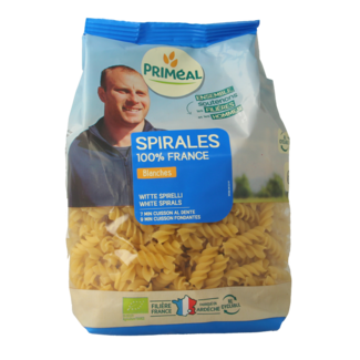 Primeal Primeal Spirelli blancos bio 500 gramos