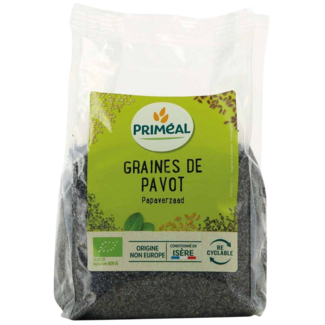 Primeal Graines de pavot bio Primeal 250 g