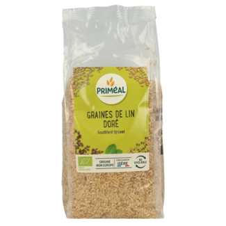Primeal Primeal Golden flaxseed organic 500 Gram