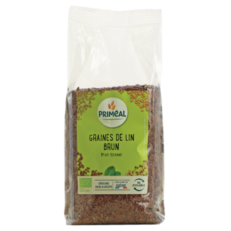 Primeal Primeal Semillas de lino marrón bio 500 gramos