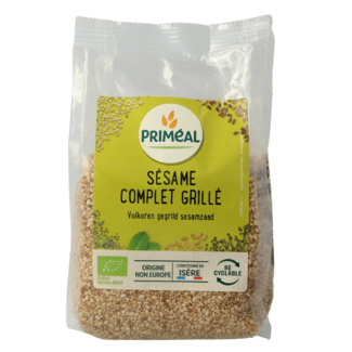 Primeal Primeal Vollkorn gerösteter Sesamsamen Bio 250 Gramm