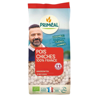 Primeal Primeal Organic Chickpeas from France 500 Gram