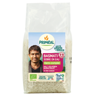 Primeal Halbvollkorn-Basmatireis Bio 1 Kilogramm
