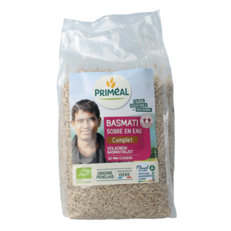 Primeal Volkoren basmati rijst bio 1 Kilogram