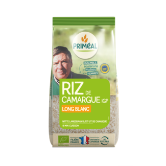 Primeal Arroz blanco de grano largo Camargue bio 500 gramos