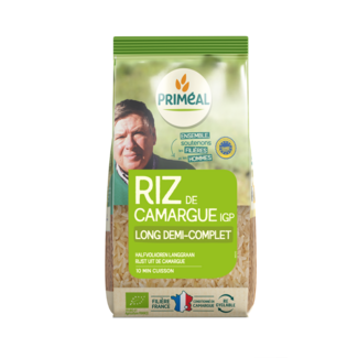 Primeal Primeal Bio-Halbvollkorn-Langkornreis Camargue 500 Gramm