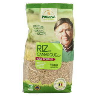 Primeal Arroz redondo integral camargue bio 1 Kilogramo