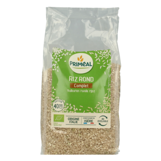 Primeal Primeal Arroz integral redondo de Italia bio 1 Kilogramo