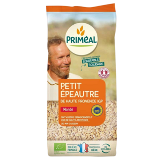 Primeal Primeal Escanda menor descascarillada Haute-Provence bio 500 gramos