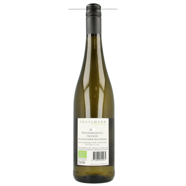 Vino Wein Engelhard Pinot blanc Altenberg bio 750 mililitros