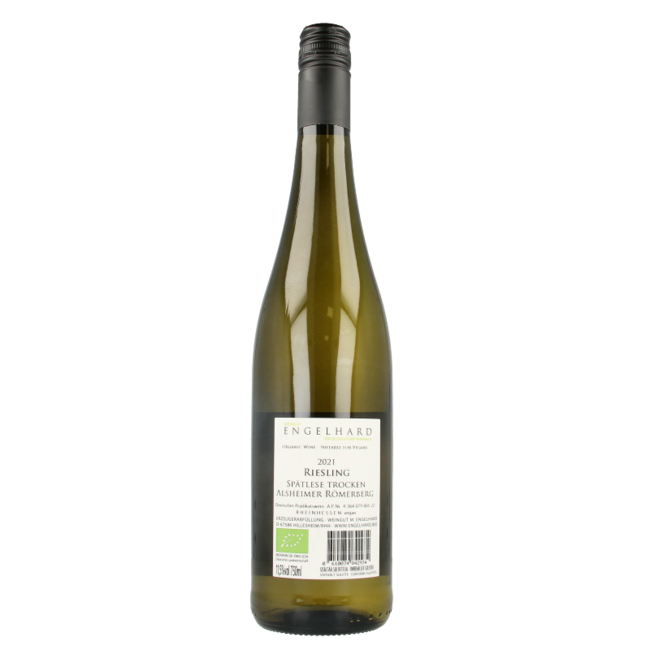Wein Engelhard Riesling spaetlese trocken blanco bio 750 mililitros