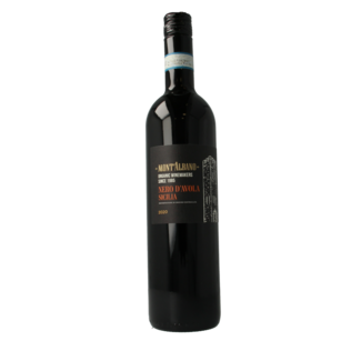 Mont Albano Mont Albano Nero d avola terre siciliane rood bio 750 Milliliter