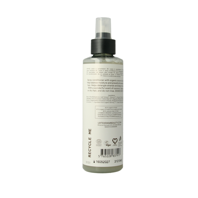Urtekram Conditioner Spray Kokosnuss 250 Milliliter