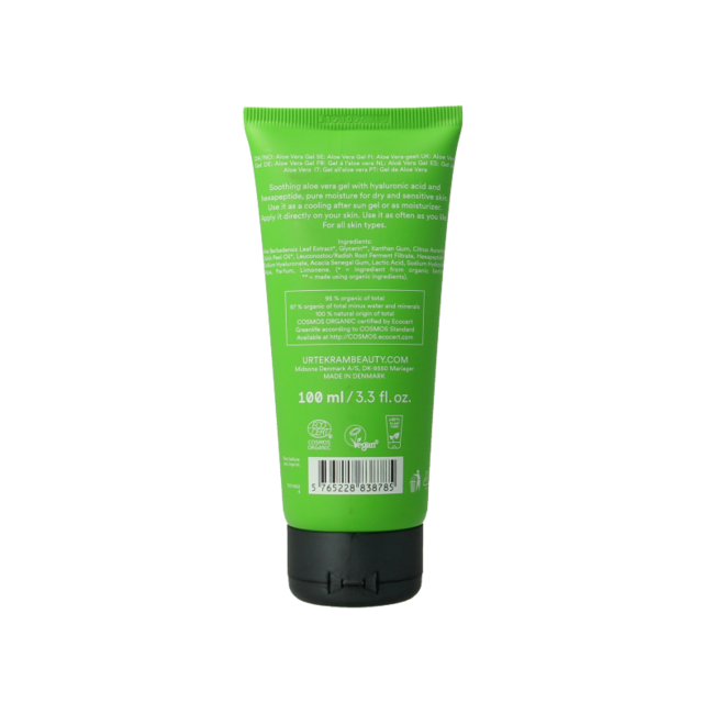 Urtekram Hautgel Aloe Vera 100 Milliliter