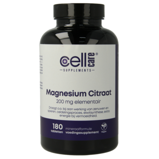 CellCare CellCare Magnesium 200mg elementair 180 Tabletten