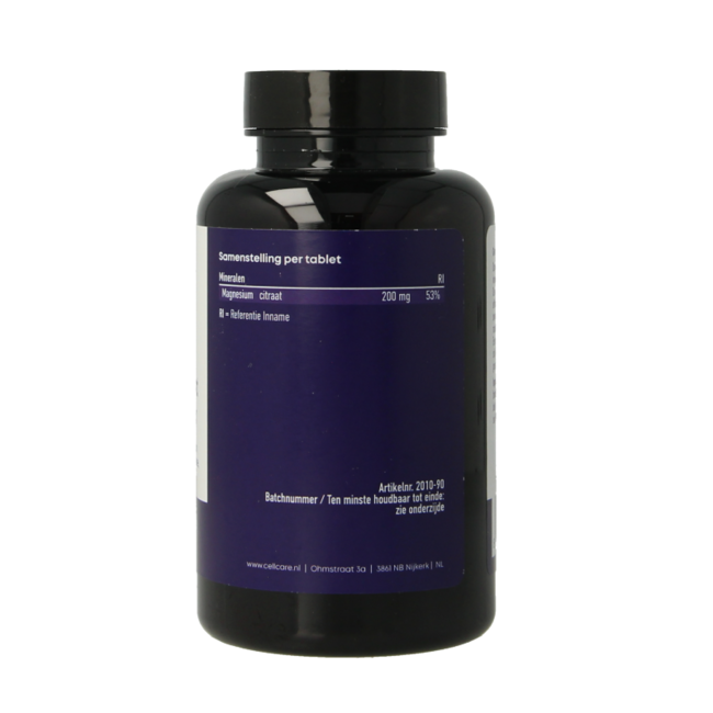 CellCare Magnésium 200 mg élémentaire 90 tablettes