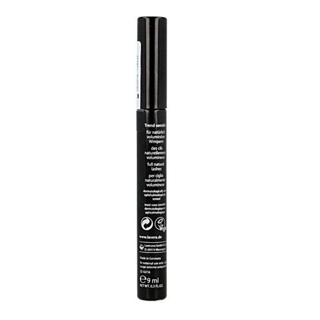 Mascara volume black organic 9 Millilitres