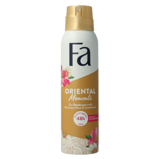 FA FA Desodorante en spray oriental moments 150 mililitros