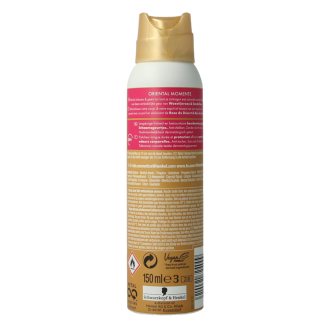 FA Deodorant spray oriental moments 150 Millilitre