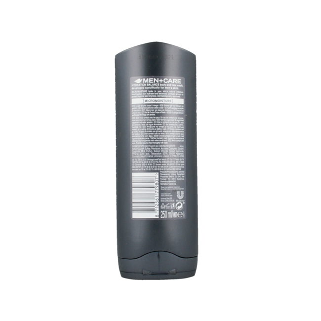 Gel de ducha Dove Men+Care Hydration Balance 250 mililitros