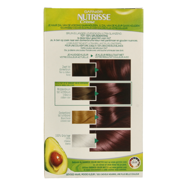 Nutrisse 3.23 Dark Violet Brown 1 Set