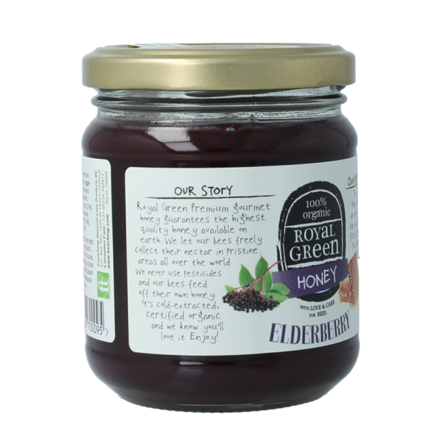 Miel de sureau bio Royal Green 250 g