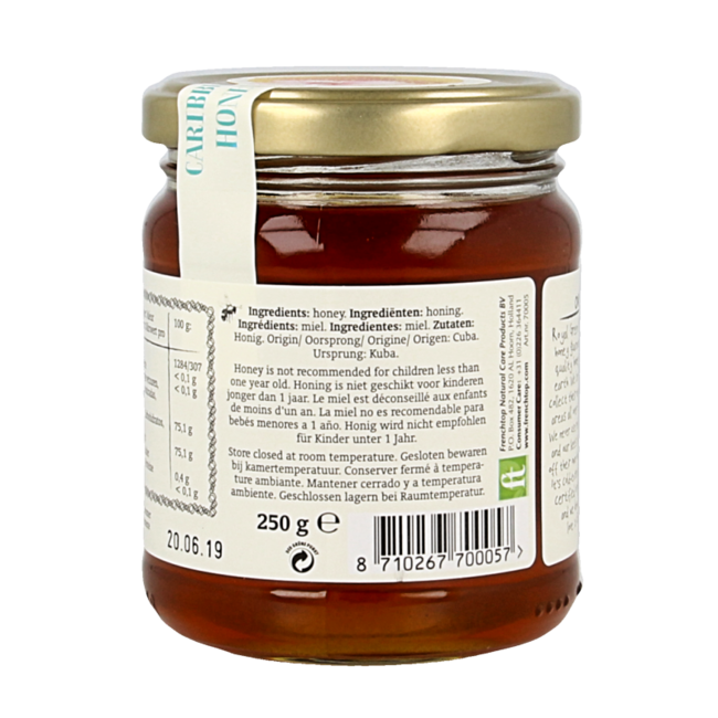 Miel caribeña bio 250 gramos