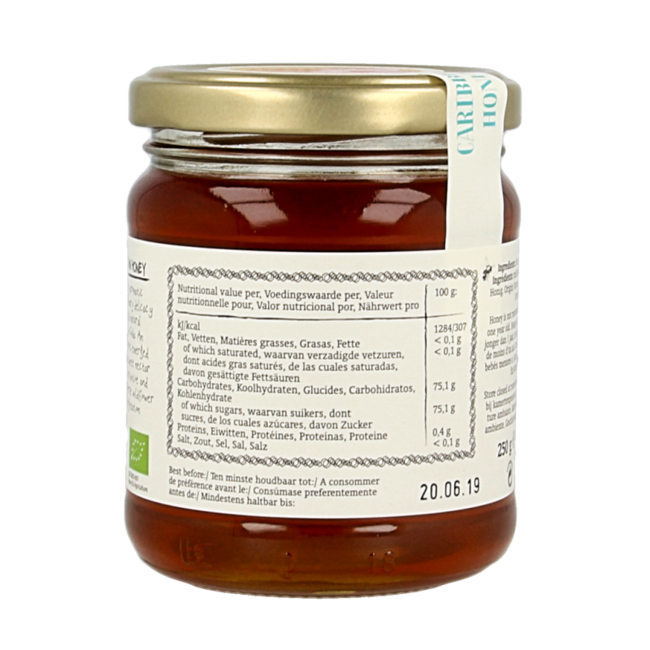Royal Green Organic Caribbean Honey 250g