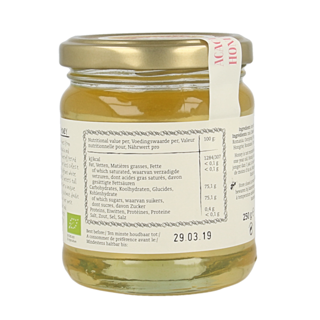 Miel d'acacia bio Royal Green 250 g