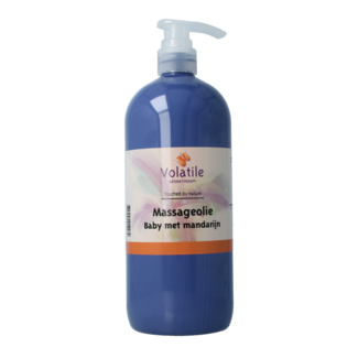Volatile Baby massage oil mandarin 1 Litre
