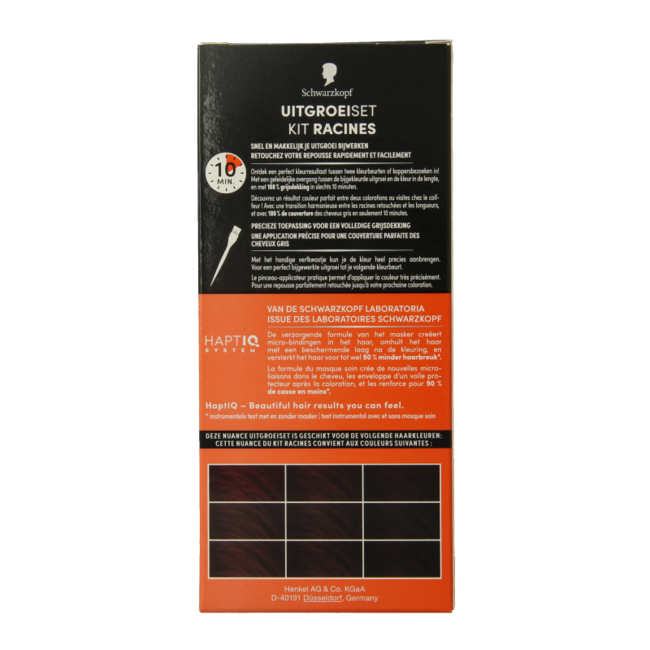 Schwarzkopf Vital root touch-up kit dark brown 1 Set