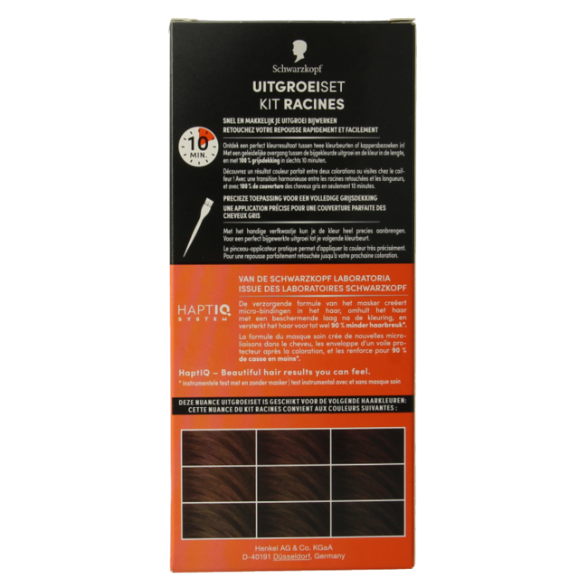 Schwarzkopf Vital Kit Ritocco Ricrescita Castano Chiaro/Medio R1 11 Millilitri