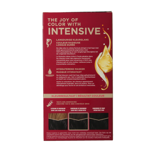 Tinta per Capelli Poly Palette 900 Nero 1 Set