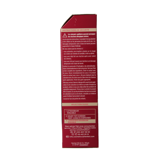 Tinte para el pelo Poly Palette 900 Negro 1 unidad