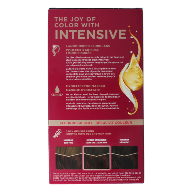 Tinta per Capelli Poly Palette 850 Marrone Moka 1 Set