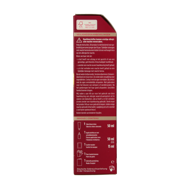 Poly Palette Hair Dye 800 Dark Brown 1 Set