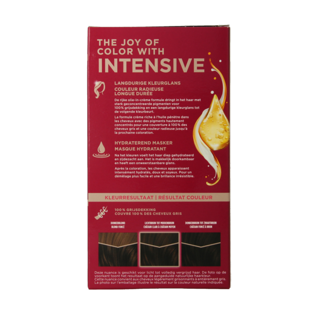 Poly Palette Hair Dye 800 Dark Brown 1 Set