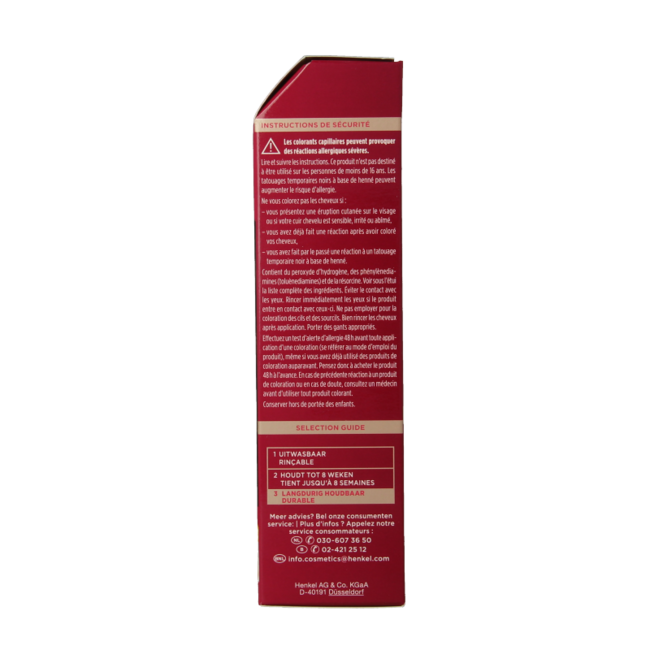 Tinta per Capelli Poly Palette 800 Castano Scuro 1 Kit