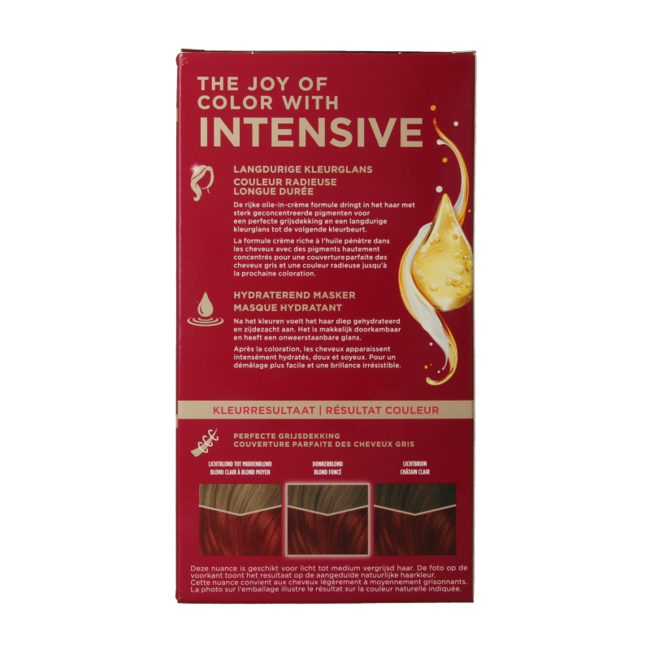 Tinta per Capelli Poly Palette 678 Rosso Rubino 1 Set