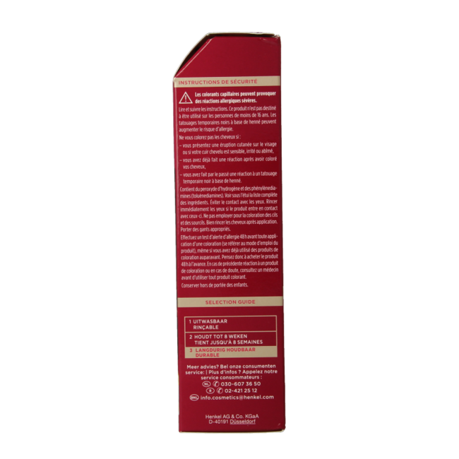 Tinte de pelo Poly Palette 678 Rojo Rubí 1 unidad