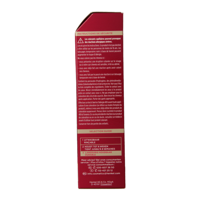 Poly Palette Tinta per Capelli 650 Castano Medio Castagna 1 Set