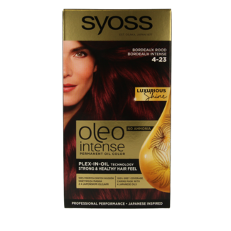 Syoss Syoss Color Oleo Intense 4-23 bordeaux rood haarverf  1 Set