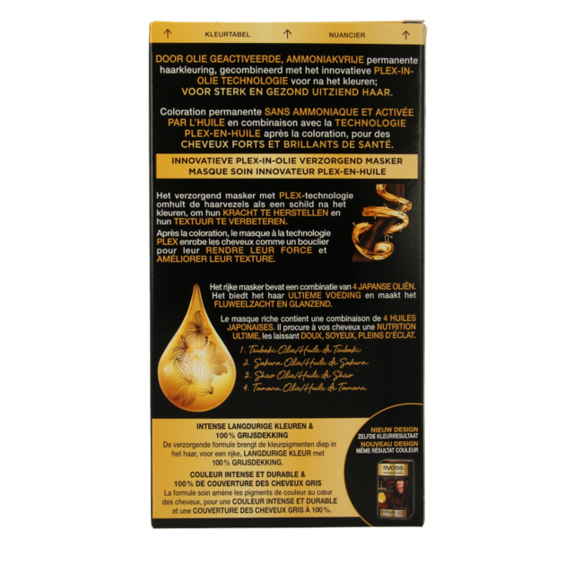 Syoss Color Oleo Intense 4-23 Bordeauxrot Haarfarbe 1 Set