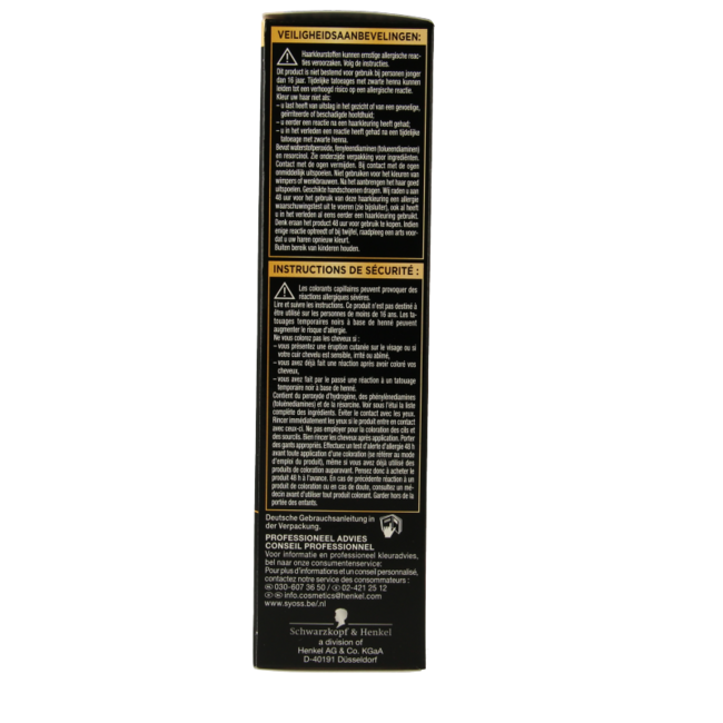 Syoss Color Oleo Intense 4-23 Bordeaux Red Hair Dye 1 Set