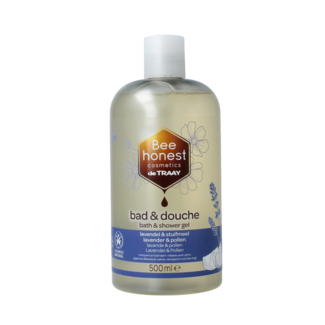 Traay Bee Honest Bath / shower lavender & pollen 500 Millilitres